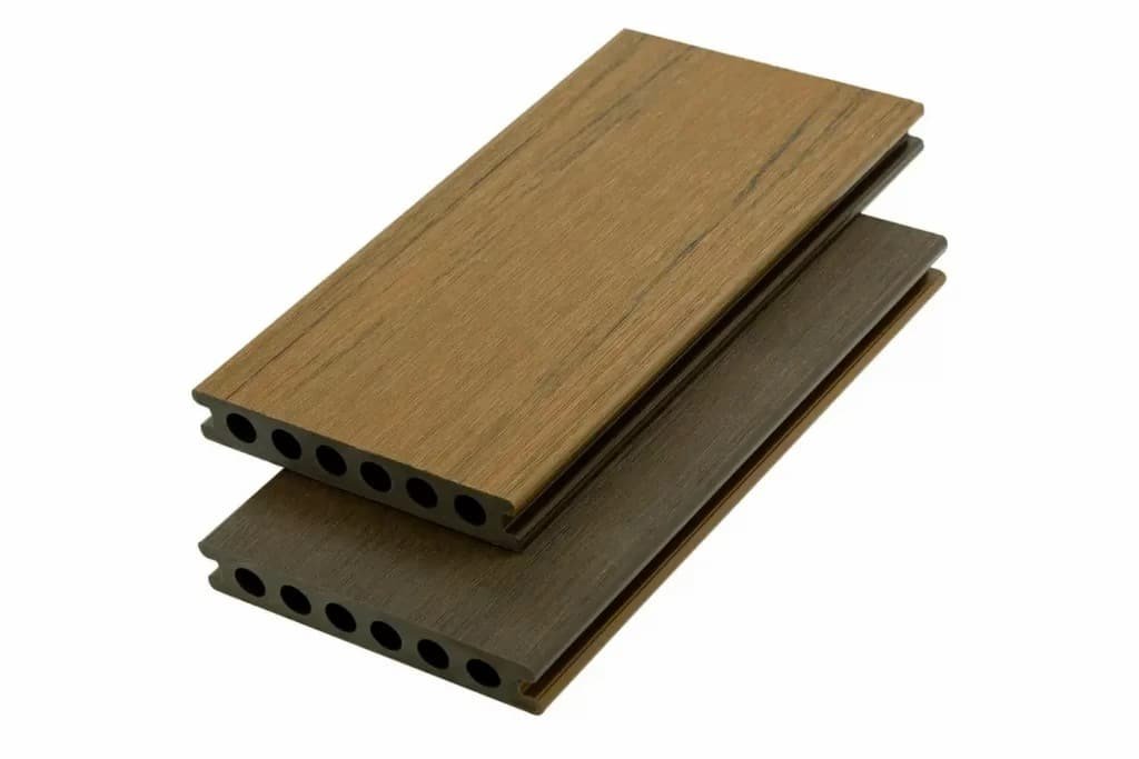 Two Colors Capped Composite Decking