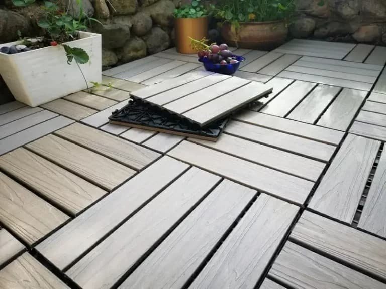 Deck Tiles On Grass4