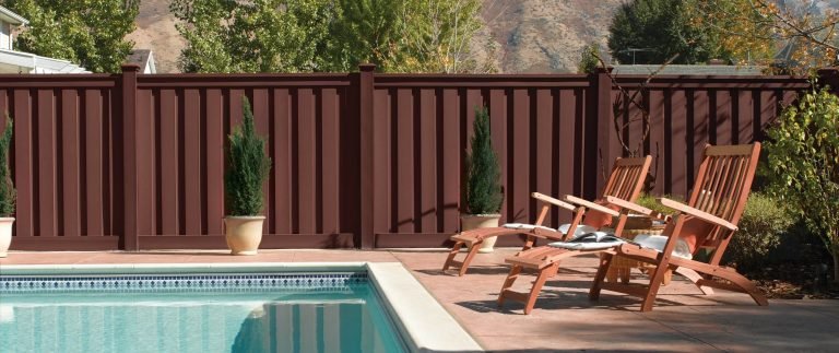 Trex Composite Fencing Chair Pool Horizontal