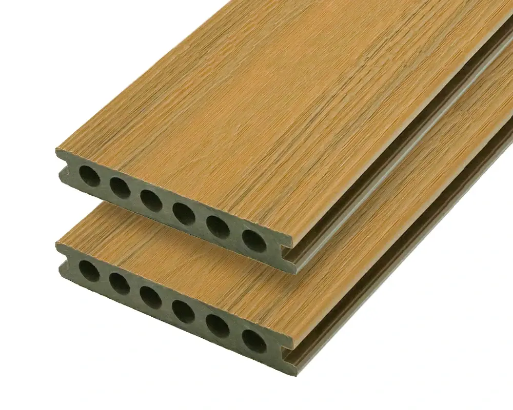 CO140H24S- Circle Hole Capped Composite Decking