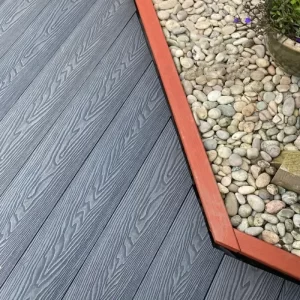 Embossed Composite Decking For Garden