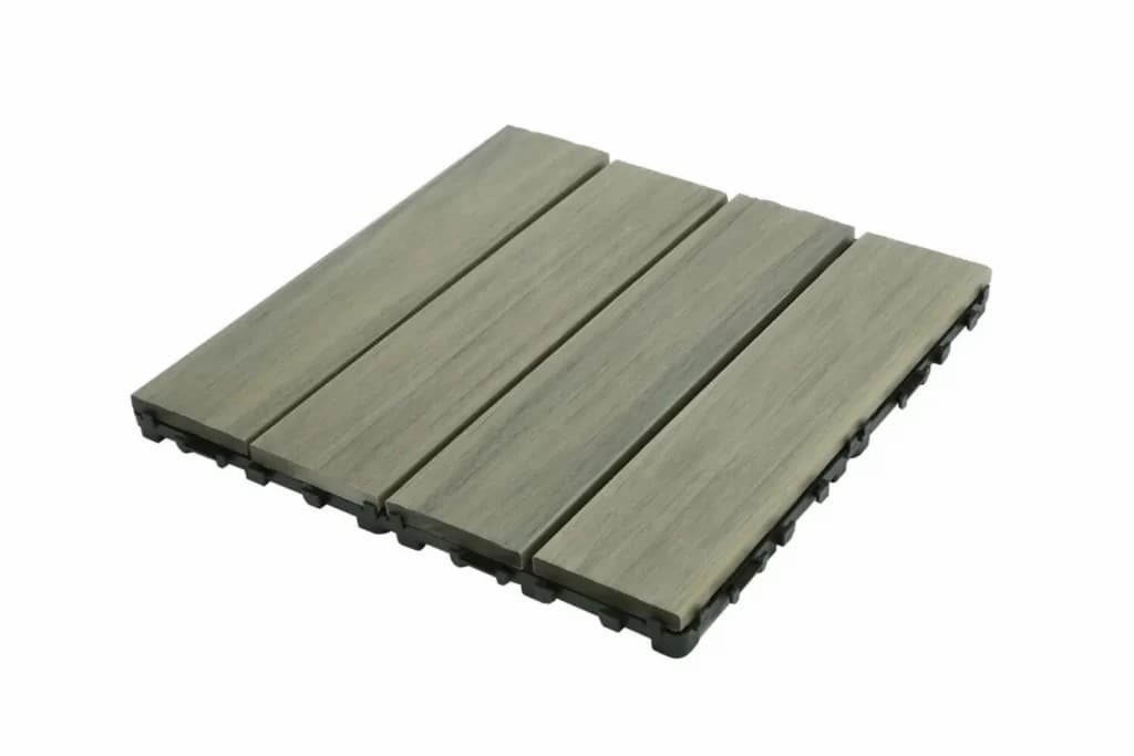 Deep Embossed Composite Deck Tiles