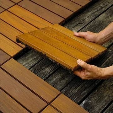 How To Install Deck Tiles